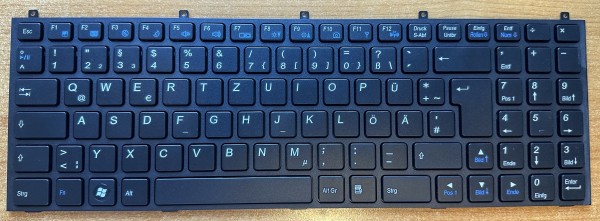 DE-Keyboard Clevo X7200