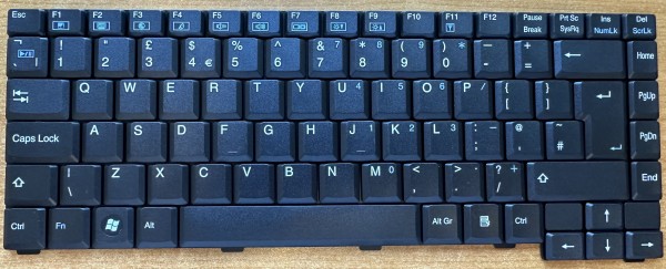 UK-Keyboard Clevo M860TU
